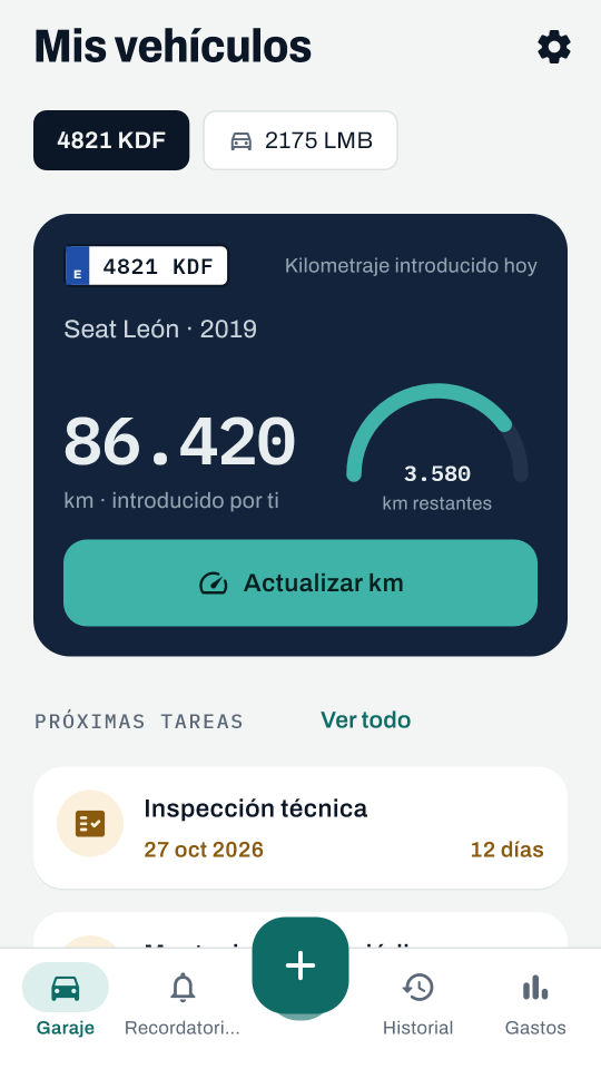 Captura de pantalla 1 de Car Logbook