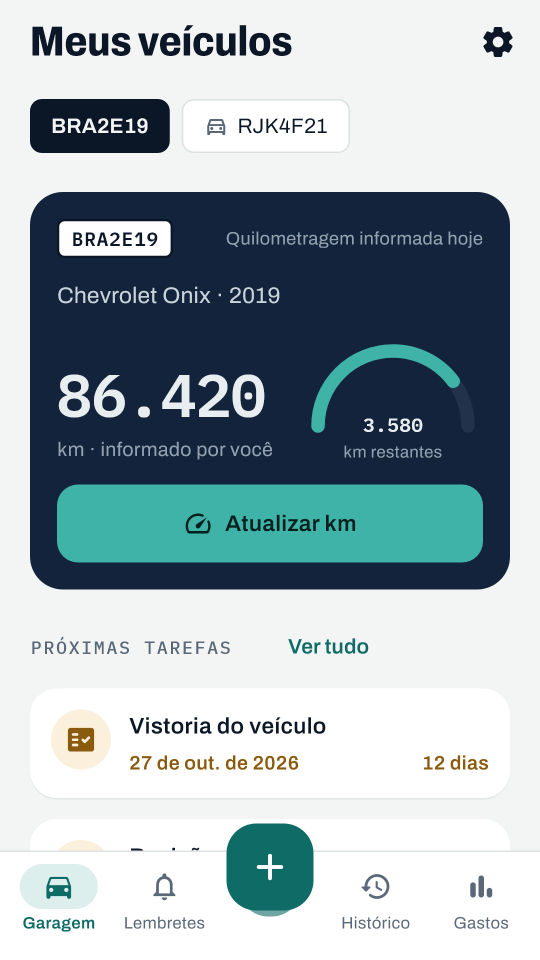 Captura de tela 1 de Car Logbook