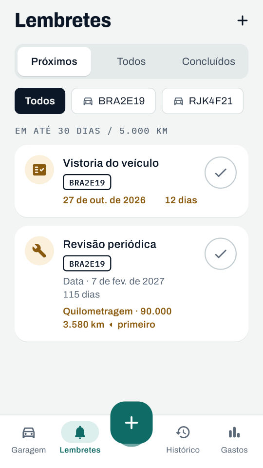 Captura de tela 2 de Car Logbook