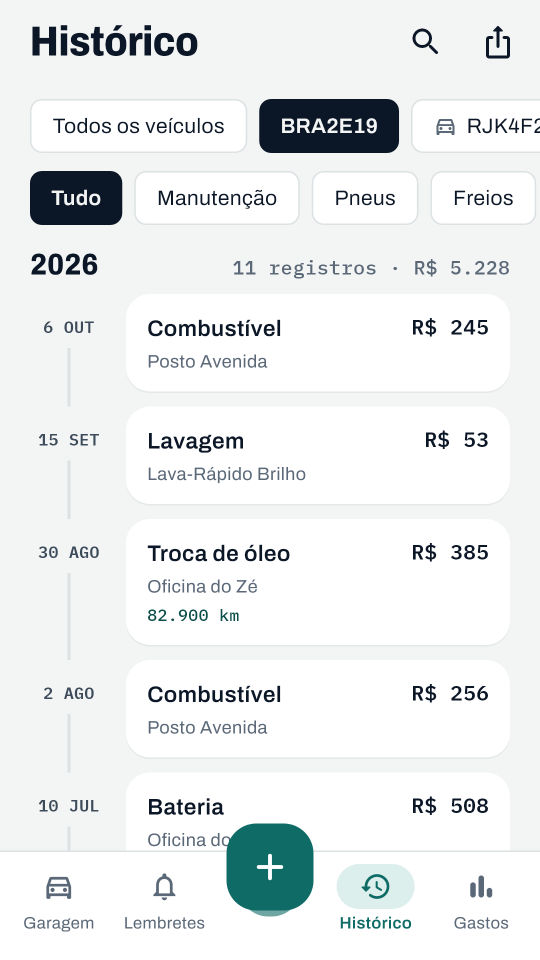 Captura de tela 3 de Car Logbook