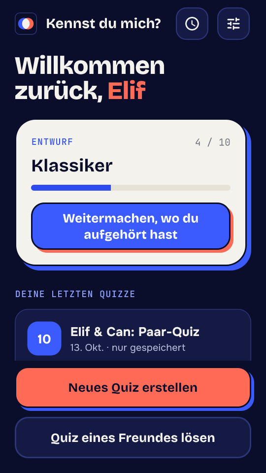 Wie gut kennst du mich? Screenshot 1