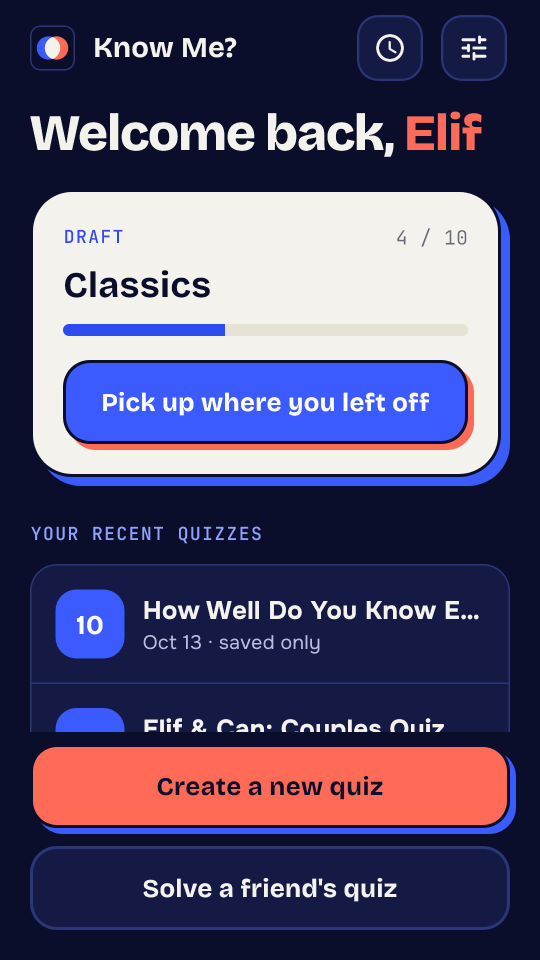 How Well Do You Know Me? screenshot 1