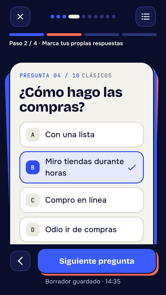 Captura de pantalla 2 de ¿Cuánto me conoces?