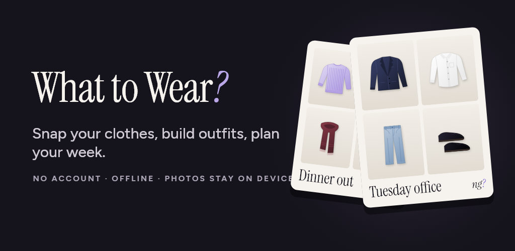 Imagem de destaque de What to Wear?