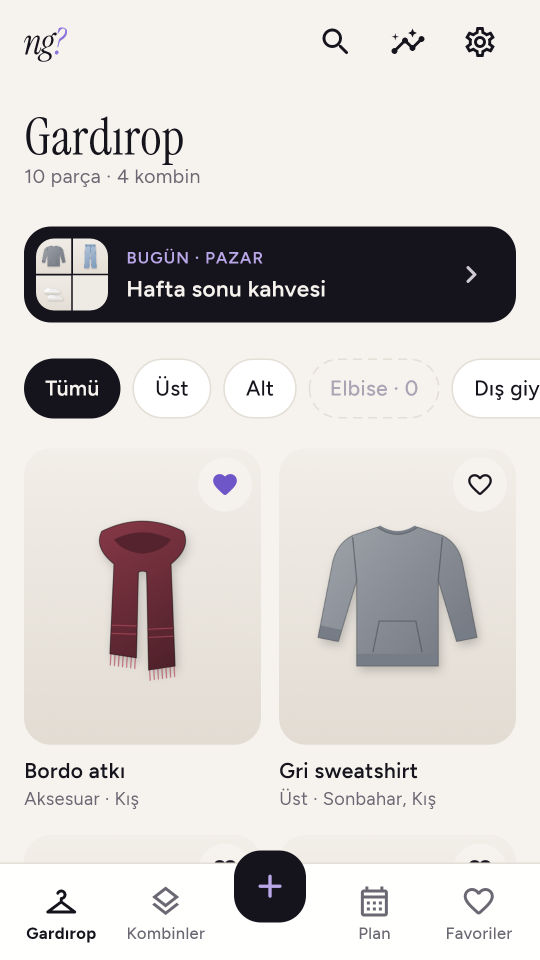 Bugün Ne Giysem? ekran görüntüsü 1