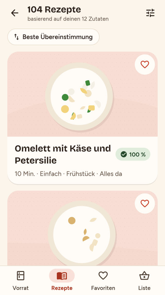 What to Cook? Screenshot 2