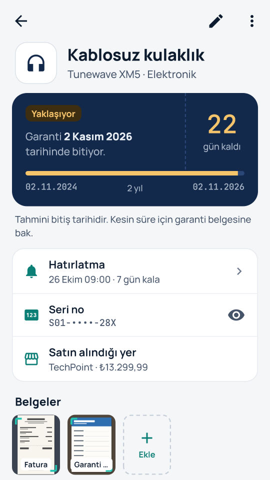 Garantim Var ekran görüntüsü 2