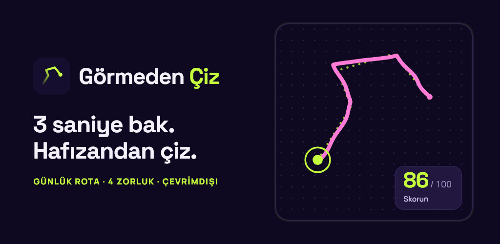 Görmeden Çiz tanıtım görseli