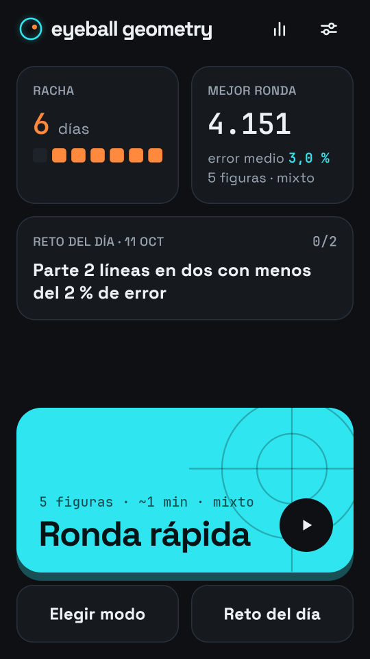 Captura de pantalla 1 de Eyeball Geometry
