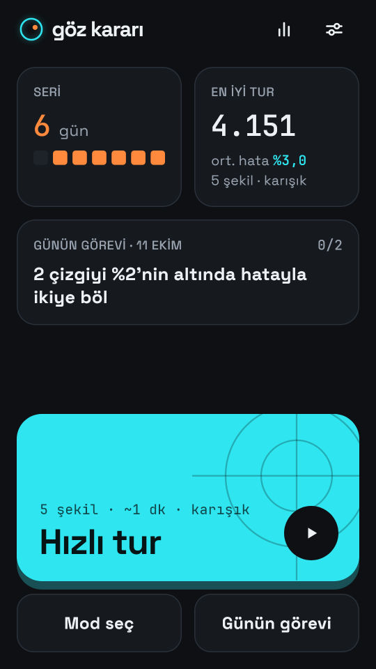Göz Kararı ekran görüntüsü 1