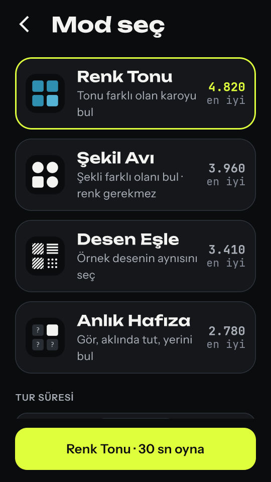 Gözün Ne Kadar İyi? ekran görüntüsü 2