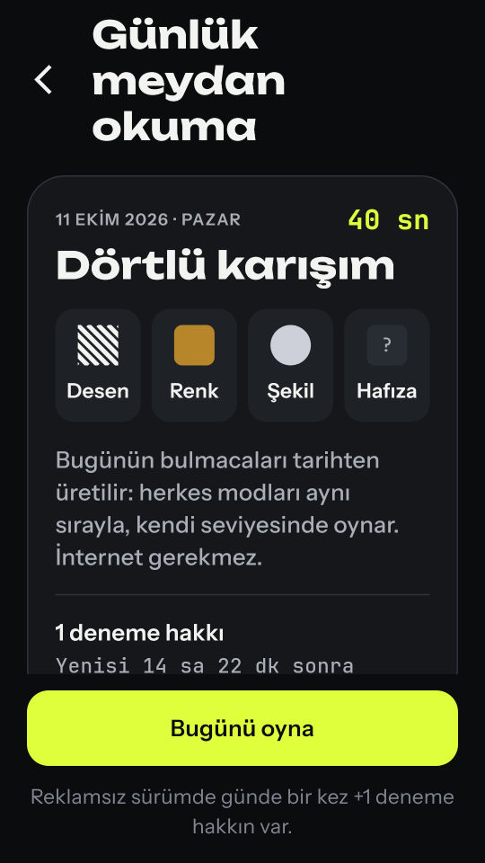 Gözün Ne Kadar İyi? ekran görüntüsü 4
