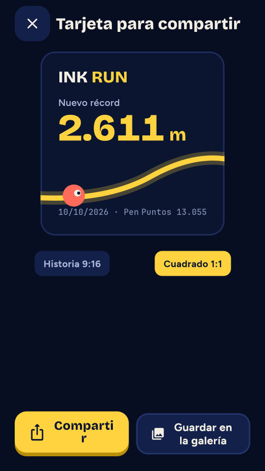 Captura de pantalla 4 de INK RUN