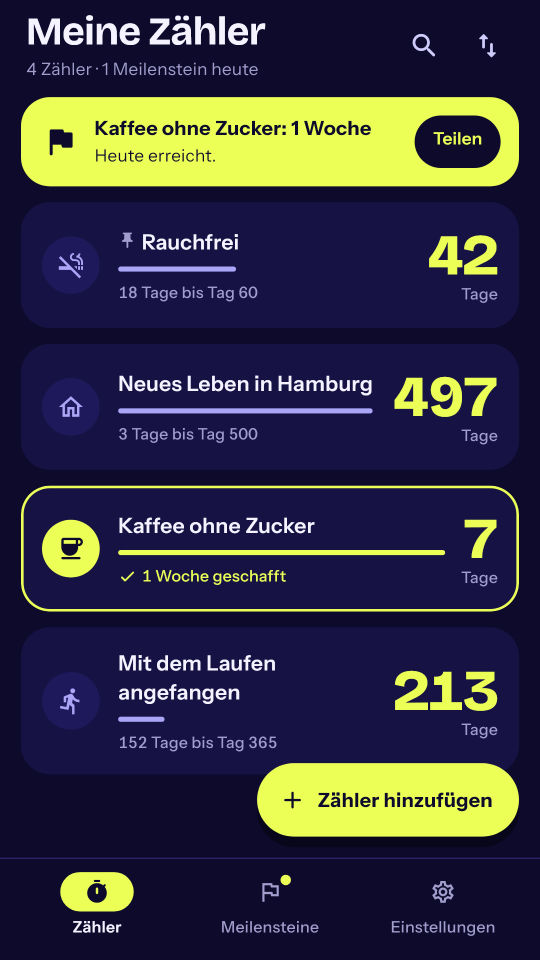 Days Since? Screenshot 1