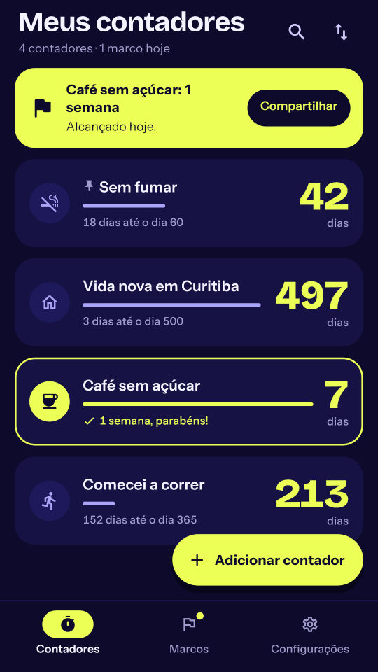 Captura de tela 1 de Days Since?