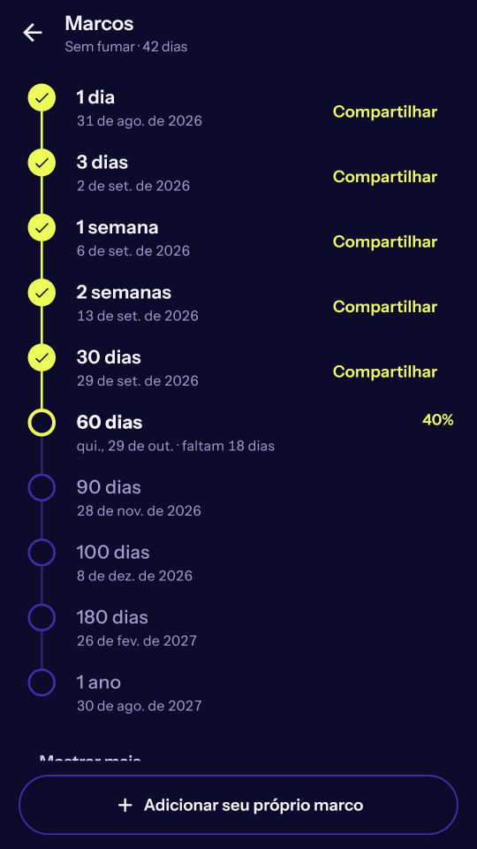 Captura de tela 3 de Days Since?