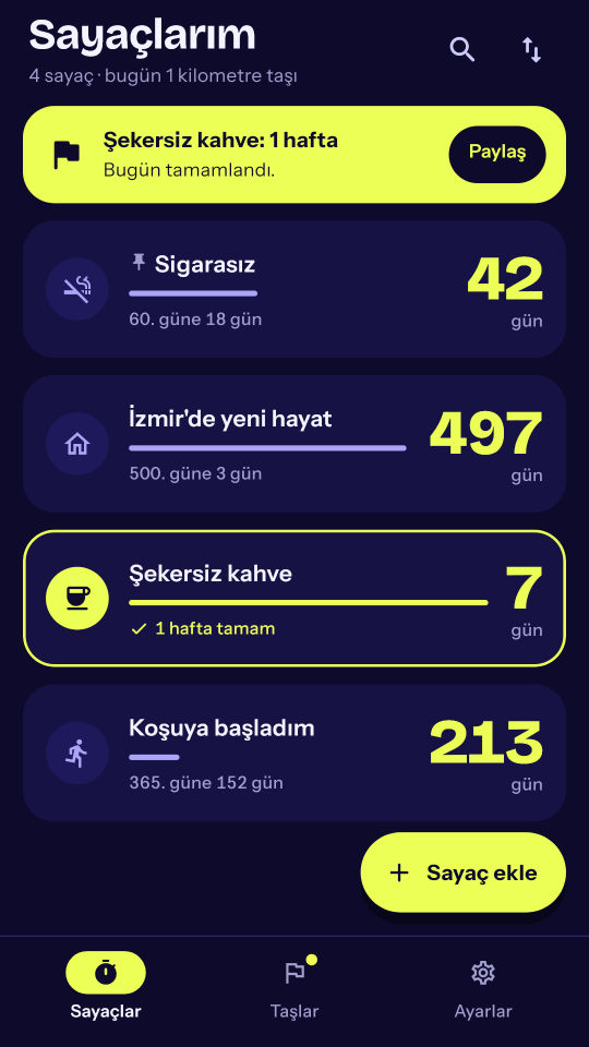 Kaç Gündür? ekran görüntüsü 1