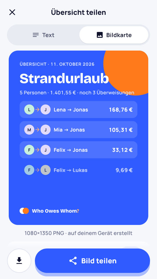Who Owes Whom? Screenshot 4