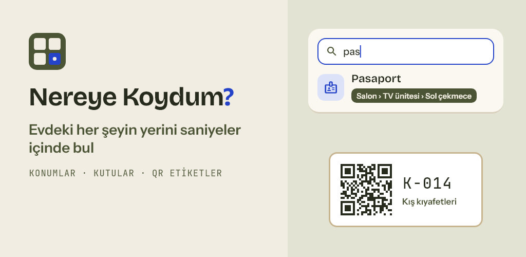Nereye Koydum? tanıtım görseli