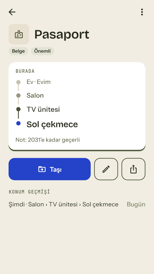 Nereye Koydum? ekran görüntüsü 2