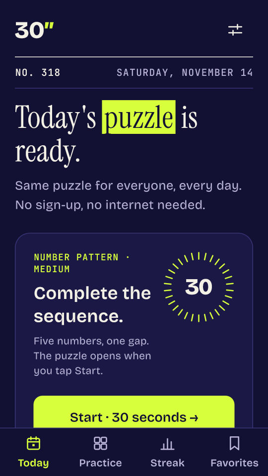 30 Seconds Logic screenshot 2
