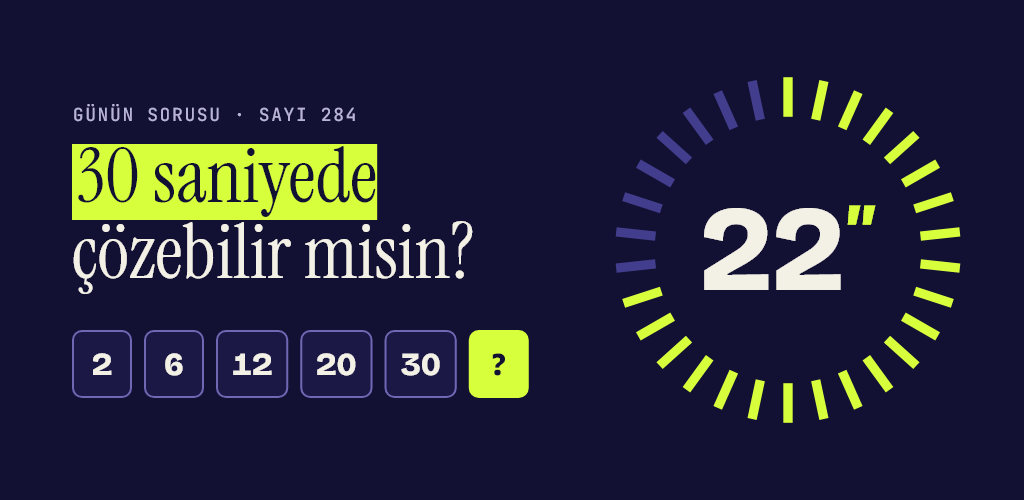 30 Saniye Zeka tanıtım görseli