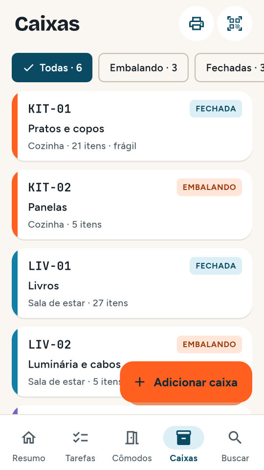 Captura de tela 2 de Moving Planner