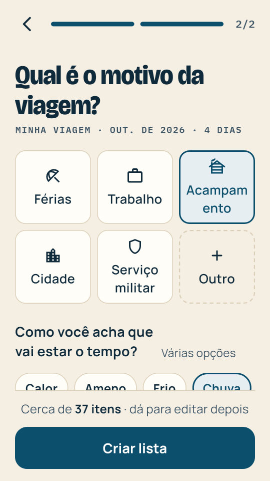 Captura de tela 1 de Packed Yet?