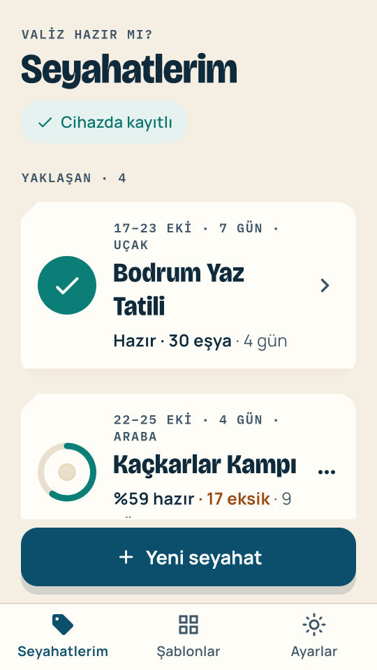 Valiz Hazır mı? ekran görüntüsü 4